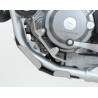 Protection moteur gauche R&G RACING alu argent Honda CRF250M/250L 2