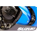 Slider couvre carter droit GILLES TOOLING en aluminium taillé dans la masse Suzuki GSXR 1000