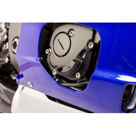 Slider couvre carter droit GILLES TOOLING en aluminium taillé dans la masse Yamaha YZF-R6