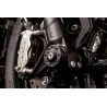 Kit protection d’axe de roue avant GILLES TOOLING pour moto INDIAN FTR 1200 2