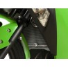 Protection de radiateur R&G Racing aluminium - Kawasaki 4