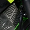 Protection de radiateur gravée R&G RACING inox - Kawasaki Ninja 125 0