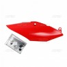 Plaques latérales mono-silencieux UFO rouge Honda 1