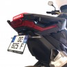 Support de plaque V PARTS noir Honda X-ADV 1