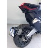 Support de plaque ACCESS DESIGN ''ras de roue'' noir Honda X-ADV 0