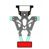 supports de plaque moto court homologué Yamaha YZF125R MT-125 5