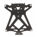 Support de plaque LIGHTECH réglable noir BMW GS1200 R