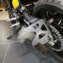 Support de plaque ACCESS DESIGN latéral DUCATI 800 SCRAMBLER 2014-2021 1100 SCRAMBLER PRO 2020-20212