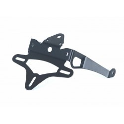 Support de plaque R&G RACING noir avec optique fumé Kawasaki 650 Vulcan 2015-2024