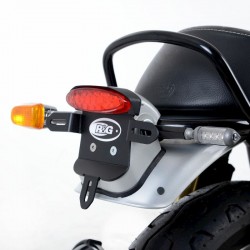 Support de plaque R&G RACING Royal Enfield 650 INTERCEPTOR 2019-2024 CONTINENTAL GT 650 2019-2023
