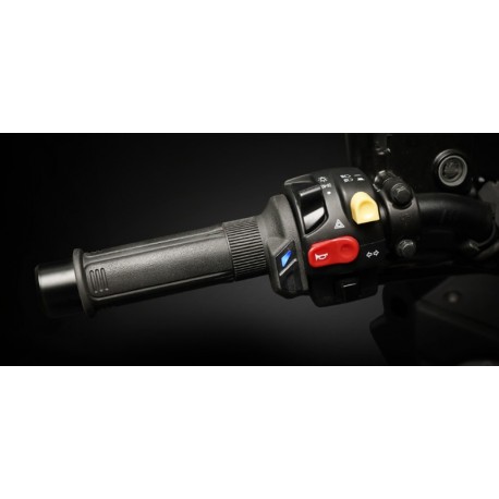 Poignées chauffantes moto KOSO HG-13 switch intégré 120mm