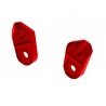 Kit supports de repose pieds LIGHTECH réglable rouge 1
