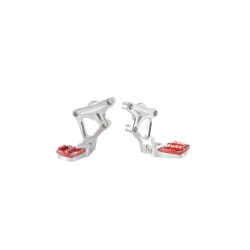 Commandes reculées fixe LIGHTECH repose pied repliable rouge Honda X-ADV