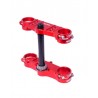 Té de fourche XTRIG Rocs Offset 28mm rouge Honda CRF150R 2