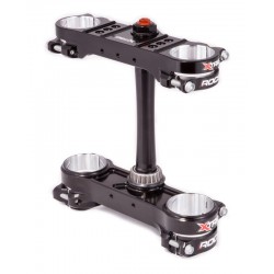 Té de fourche XTRIG Rocs Tech noir déport 22mm KTM / Husqvarna