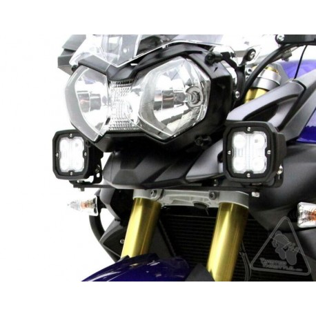 Support éclairage pour feux moto additionnel DENALI Triumph Tiger 800