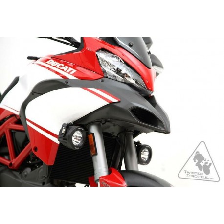 Support éclairage pour feux moto additionnel DENALI DUCATI 1200 MULTISTRADA