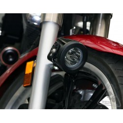 Support éclairage additionnel moto DENALI Kawasaki Vulcan / Yamaha Star Cruisers