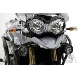 Support éclairage additionnel moto DENALI Triumph Tiger Explorer 1200 / 1200 XC 2012-2017