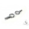 Support éclairage moto universel DENALI tubes de fourche Ø39-49mm  0