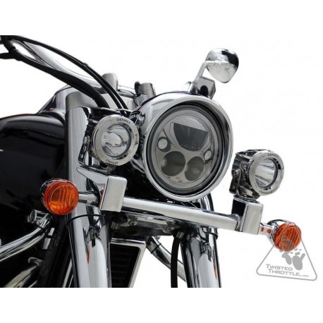 Support éclairage pour feux moto additionnel SUZUKI VL 800 INTRUDER VOLUSIA