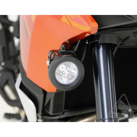Support éclairage additionnel moto DENALI KTM 1190 adventure 1090 Adventure