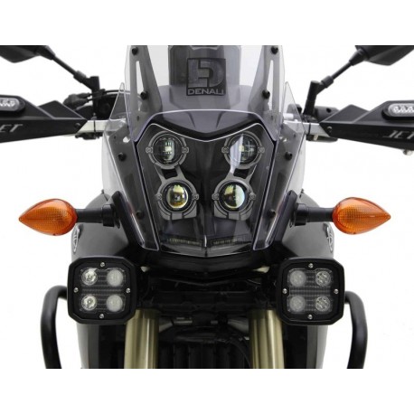 Support éclairage pour feux moto additionnel YAMAHA XTZ 700 TENERE
