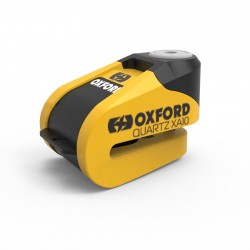 Bloque disque avec alarme OXFORD Quartz XA10 Alarm Disc Lock - jaune/noir