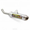 Silencieux PRO CIRCUIT 304 alu brossé/casquette inox Yamaha YZ85 0