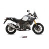 Silencieux MIVV Oval acier inox/casquette inox Suzuki 1