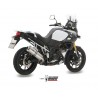 Silencieux MIVV Oval acier inox/casquette inox Suzuki 3
