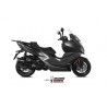 Silencieux MIVV Mover inox noir/casquette ABS noir Kymco Xciting 400I S 1