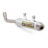 Silencieux PRO CIRCUIT 304 alu brossé/casquette inox Kawasaki KX 125 1
