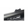 Ligne complète YASUNI Scooter 4 Black Edition inox noir/casquette carbone Honda Forza 300 3