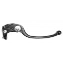 Levier V PARTS type origine aluminium moulé droit noir