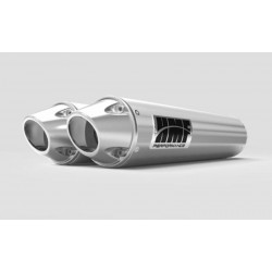 Silencieux HMF Performance Series - Inox brossé Inox Polaris RZR XP TURBO