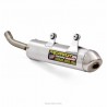 Silencieux PRO CIRCUIT 304 alu brossé/casquette inox Gas Gas EC2500/300 1