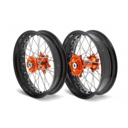 Kit roues complètes avant + arrière ART SM HUSQVARNA FE TE KTM EXC EXC-F 17x3,50/17x4,50
