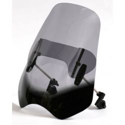 Pare brise moto universel MRA Varioscreen Naked Bike VNB avec spoiler