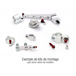 Kit fixation d'amortisseur de direction BITUBO Kawasaki