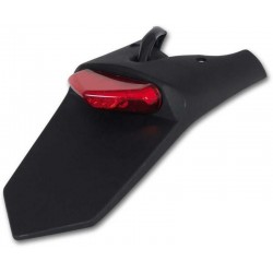 Support de plaque enduro UFO avec feu à leds