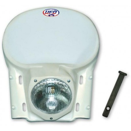 Plaque phare moto universelle UFO vintage 1978-1988