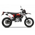 Kit deco KUTVEK Yasuni Factory rouge/blanc Yamaha DT50/MBK X-Limit