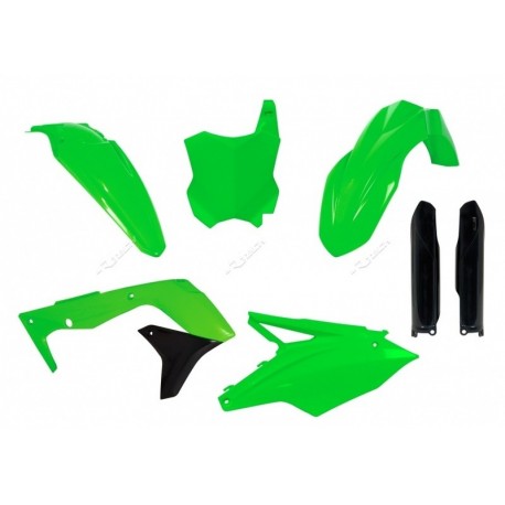 Kit plastiques moto complet RACETECH KAWASAKI KXF 450 KX-F 450