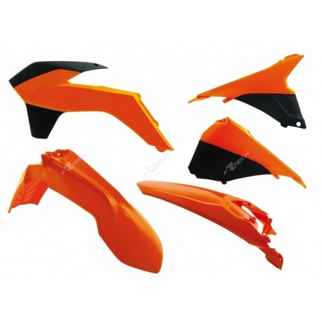 Kit plastiques moto complet RACETECH KTM EXC EXC-F 2014 à 2016