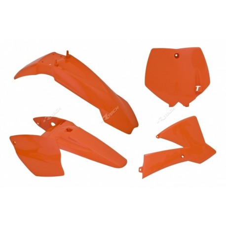 Kit plastiques moto complet RACETECH KTM SX 65 2002 à 2008