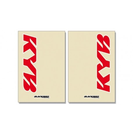 Kit Déco de fourche moto cross enduro BLACKBIRD Kayaba