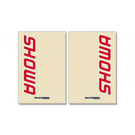 Kit Déco de fourche moto cross enduro BLACKBIRD Showa