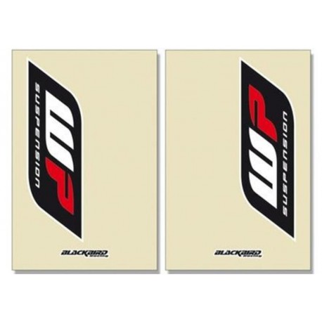 Kit Déco de fourche moto cross enduro BLACKBIRD WP