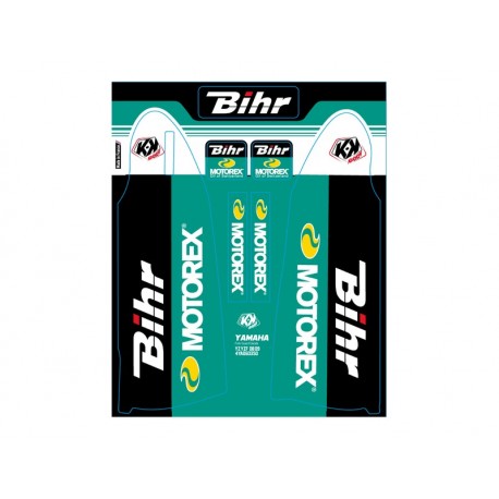 Kit de déco de fourche Bihr/Motorex KUTVEK YAMAHA YZ-YZF